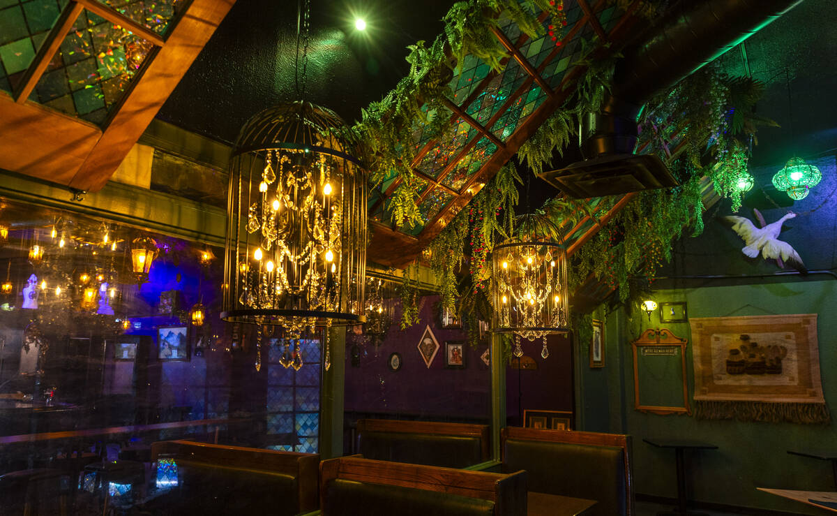 Grey Witch main bar and dining room in the Las Vegas Valley